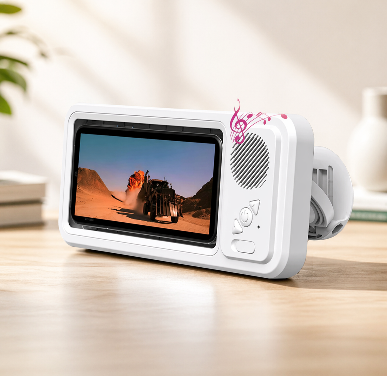 Uchwyt na Telefon pod Prysznic z Bluetooth – Wodoodporny, 360°, 4–6.9